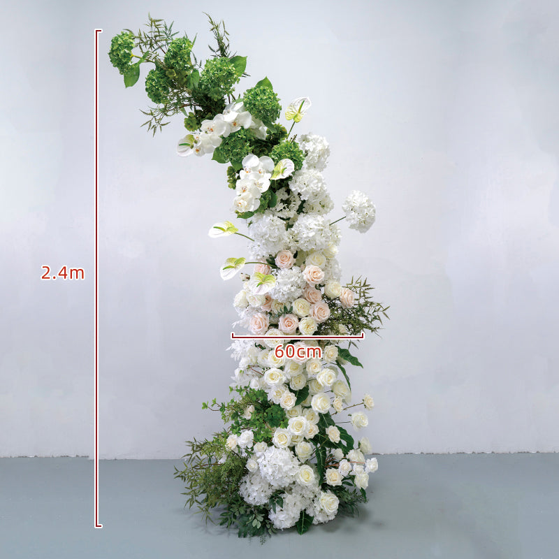 Flowerva Luxurious Pink Series Wedding Flower Arrangement