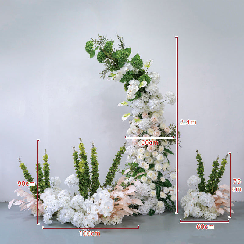 Flowerva Luxurious Pink Series Wedding Flower Arrangement