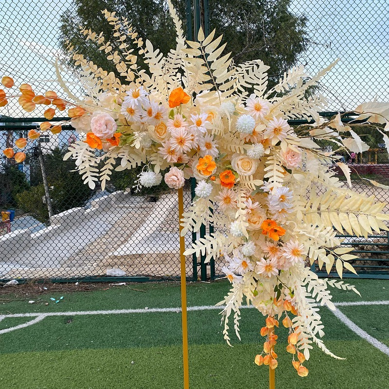Flowerva Wedding Decor Floral Wall - Wedding Wall Flower Arrangement