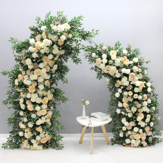Flowerva Orange Blossoms Arch Floral Arrangement Wedding Floral Decor