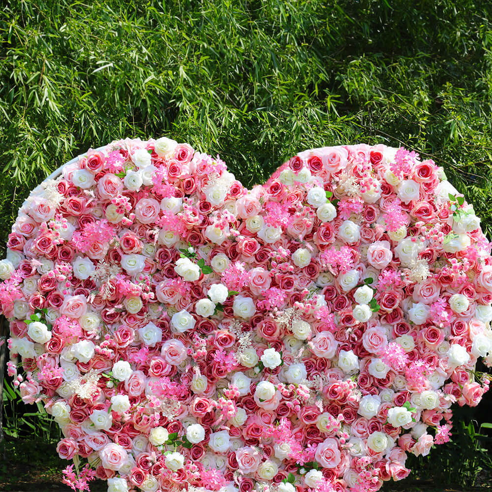 Flowerva Love background wall Exquisite Wedding Flower Wall Fantasy