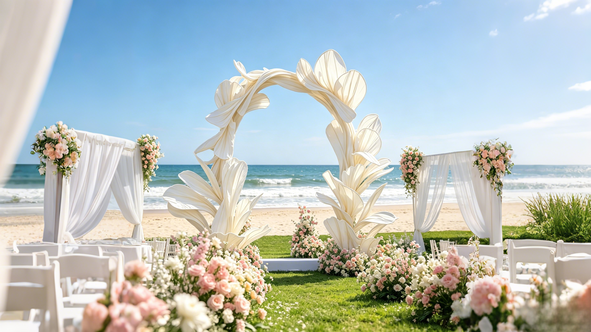 The Art of Eternal Blooms: Sculpting Spaces with Fabric Floral Design