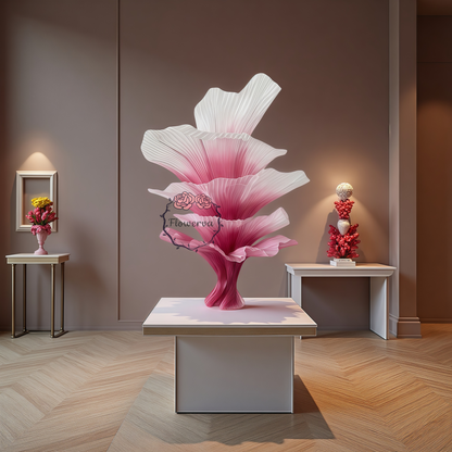 Flowerva "Romantic Light" Table Flower Wedding Decoration/Home Decor