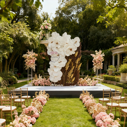 Flowerva Natural Flower Waterfall Artistic Aesthetic Wedding Decoration