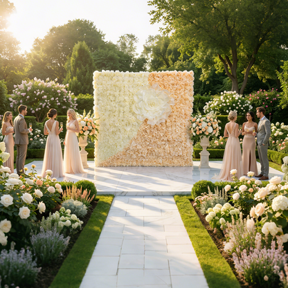 Flowerva Dawn Weave Floral Backdrop