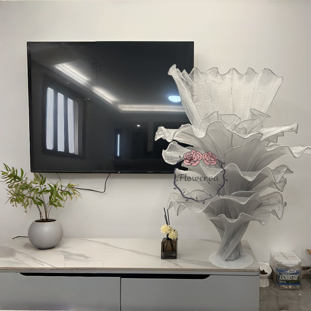 Flowerva Fabric Table Flower Wedding Decor Shopping Mall Decoration