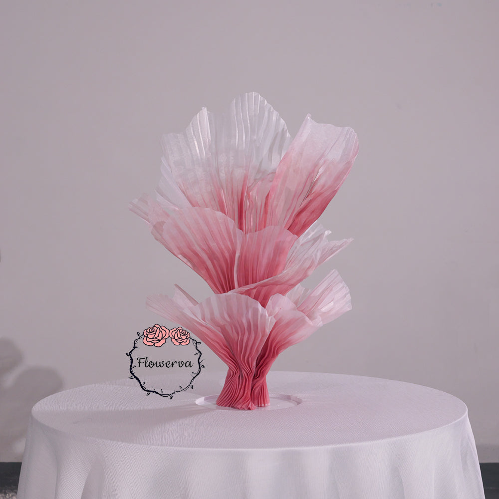 Flowerva "Romantic Light" Table Flower Wedding Decoration/Home Decor