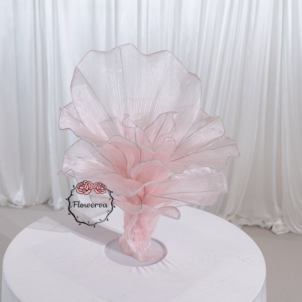 Flowerva Table Flower Wedding Decoration Light Pink