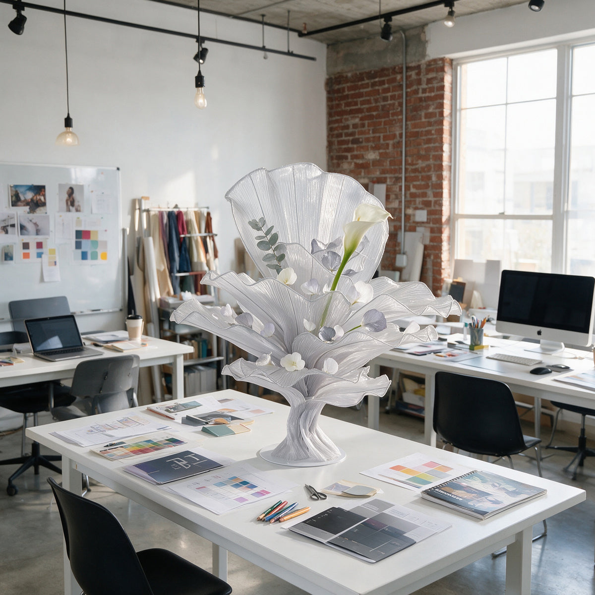 Flowerva Signature Sculptural Floral Centerpiece