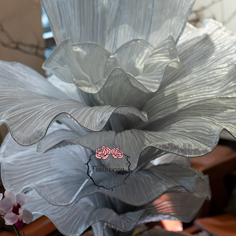 Flowerva "Glacier Flower" Luxury Wedding and Home Art Decoration