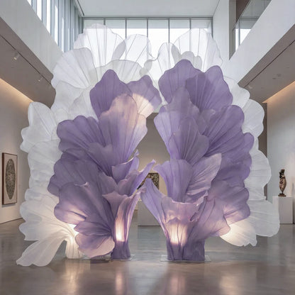 Flowerva Radiant Petal Sculpture Wedding Decor (Excluding Shelves)