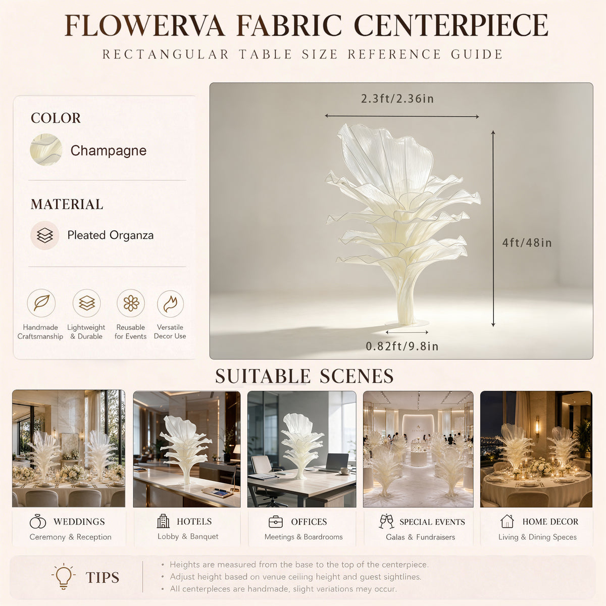 Flowerva Forever Blooming Wedding Home Art Installation