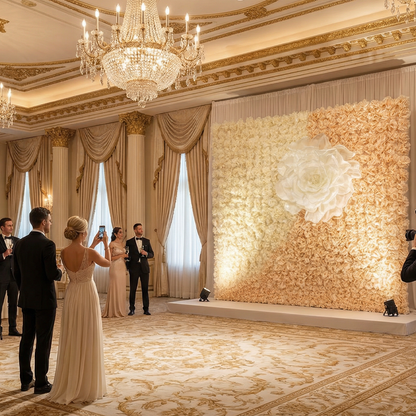 Flowerva Dawn Weave Floral Backdrop