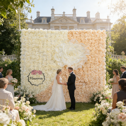Flowerva Dawn Weave Floral Backdrop