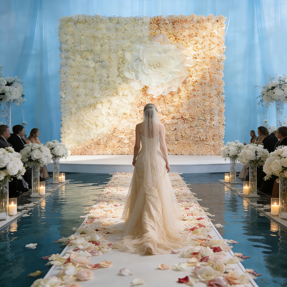 Flowerva Dawn Weave Floral Backdrop