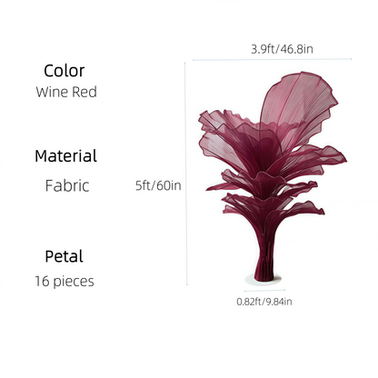 Ensemble de 36 pétales semi-finis