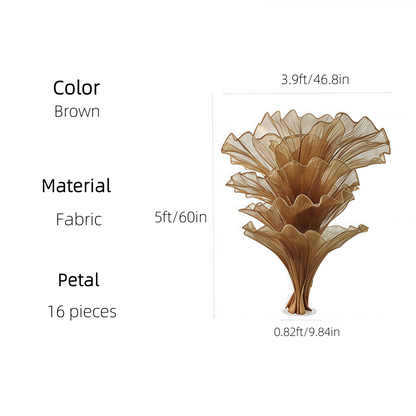 Ensemble de 36 pétales semi-finis