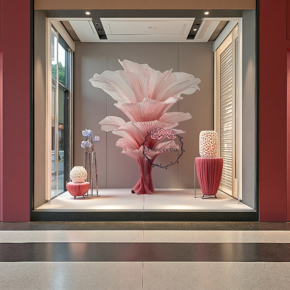 Flowerva Merlot Table Flower Wedding Table Centerpiece