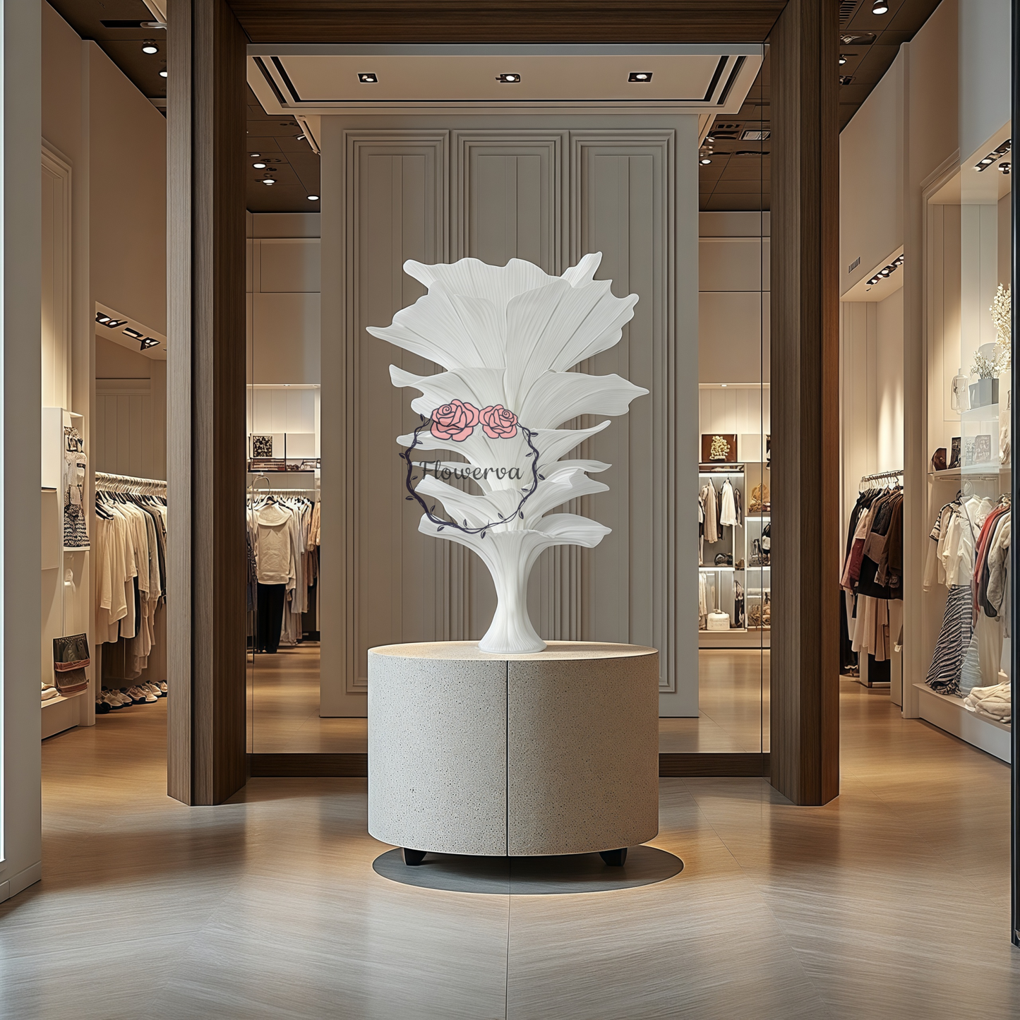 Flowerva "Romantic Light" Table Flower Wedding Decoration/Home Decor