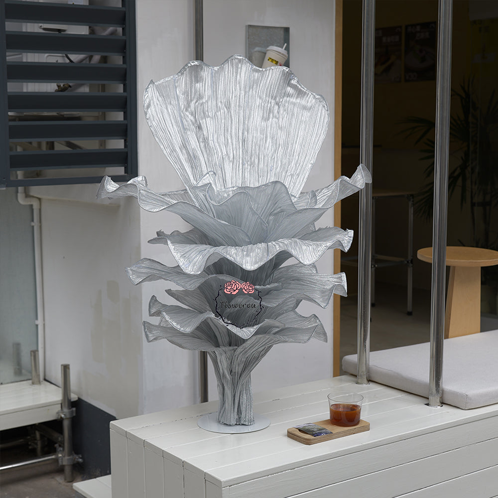 Flowerva Fabric Table Flower Wedding Decor Shopping Mall Decoration