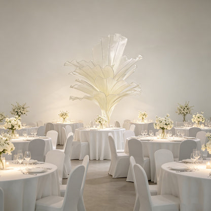 Flowerva Height Fabric Table Flower Wedding Decor(Without Flowers)