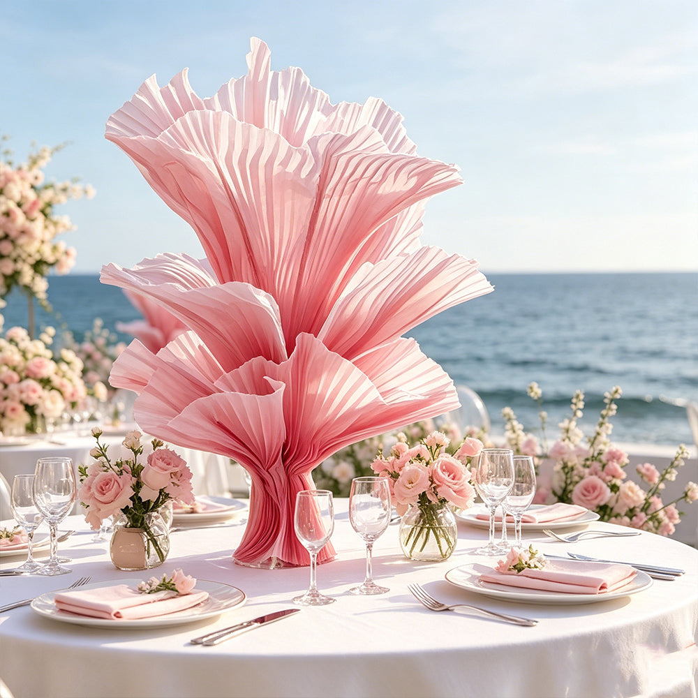 Flowerva "Romantic Light" Table Flower Wedding Decoration/Home Decor