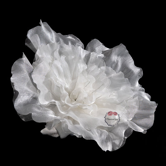 Flowerva – «grand Vase» blanc géant à faire soi-même, fleurs pour toujours, décoration d'arrière-plan pour fête de mariage