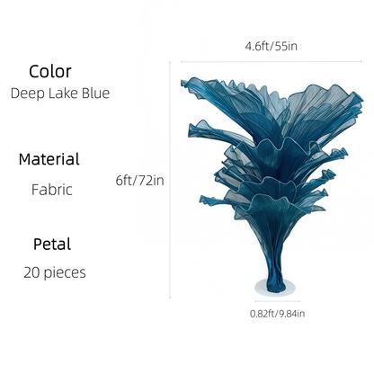 Ensemble de 36 pétales semi-finis