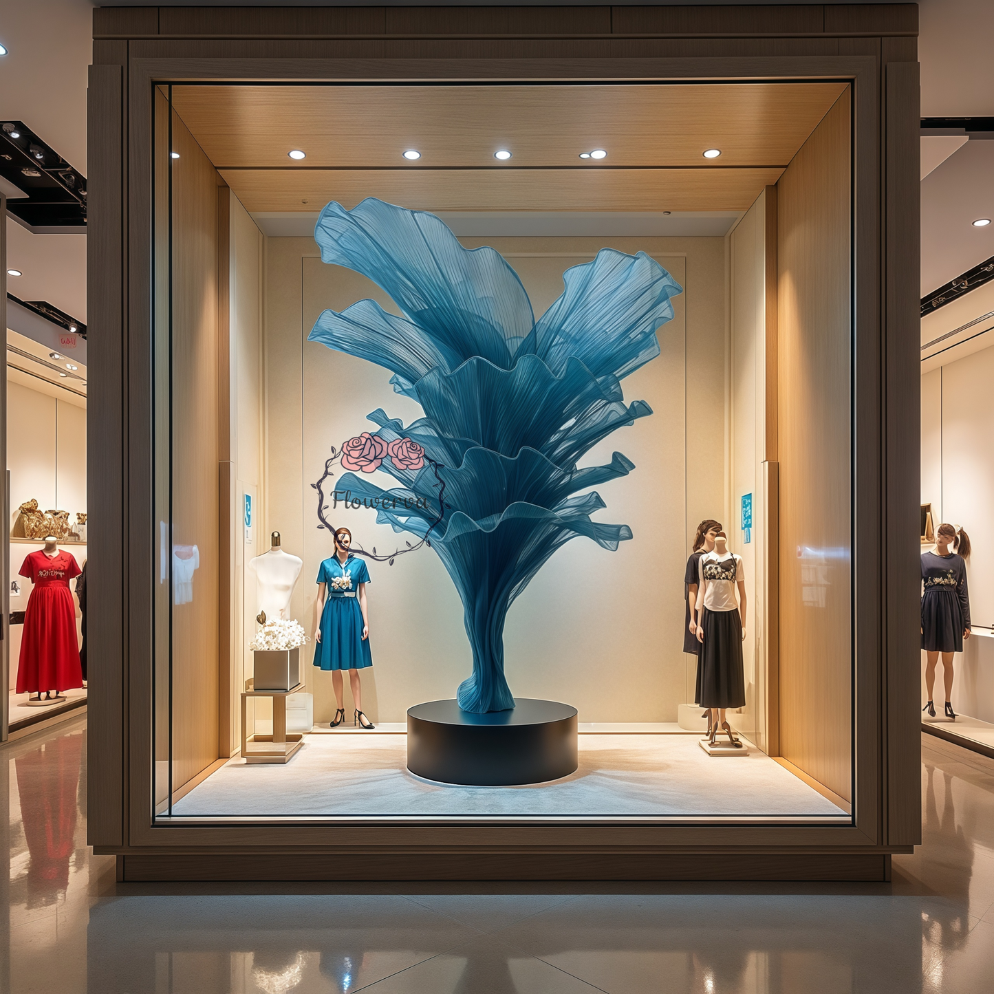 Ensemble de 36 pétales semi-finis