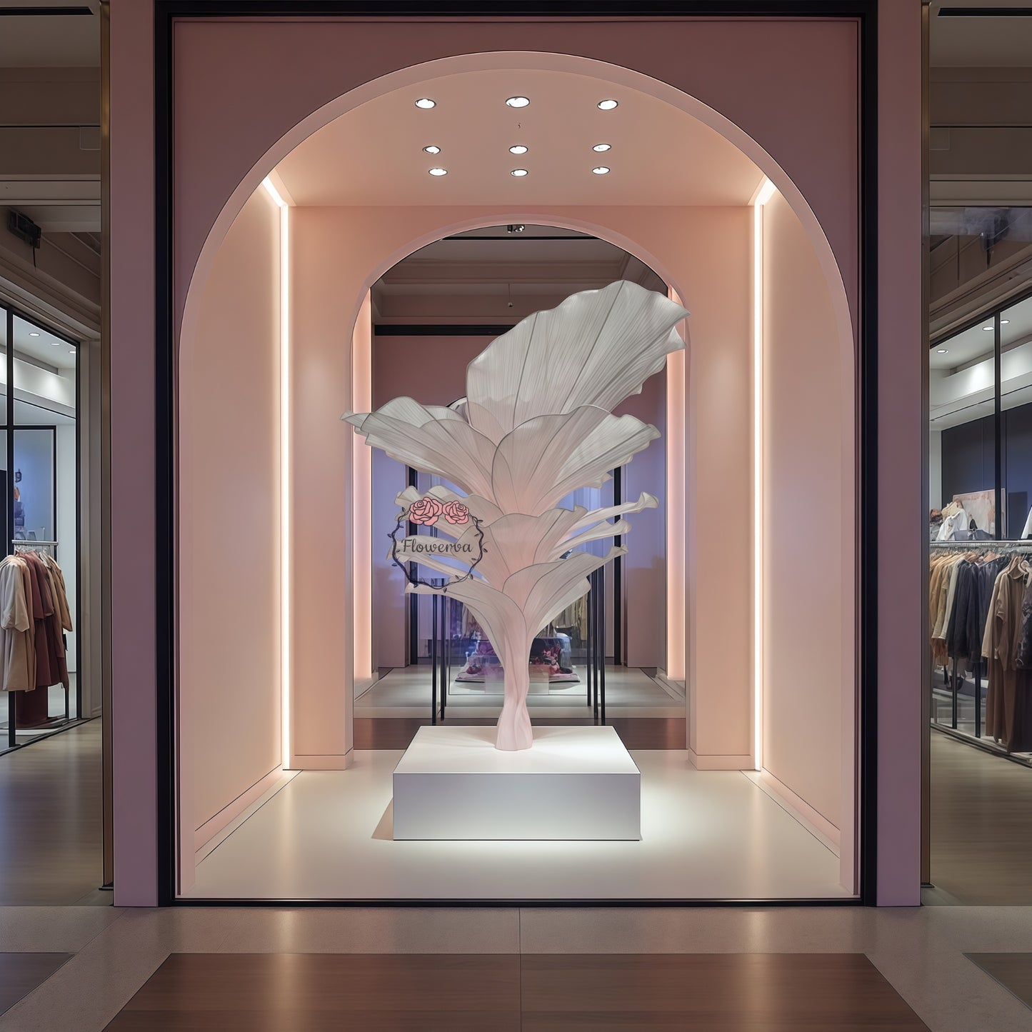 Ensemble de 36 pétales semi-finis