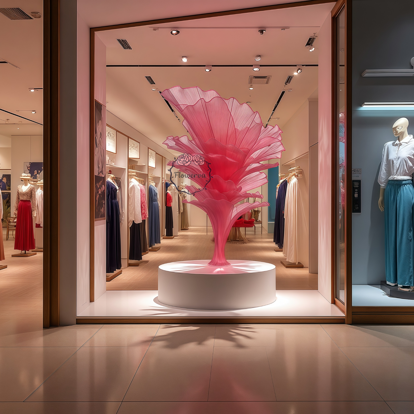 Ensemble de 36 pétales semi-finis