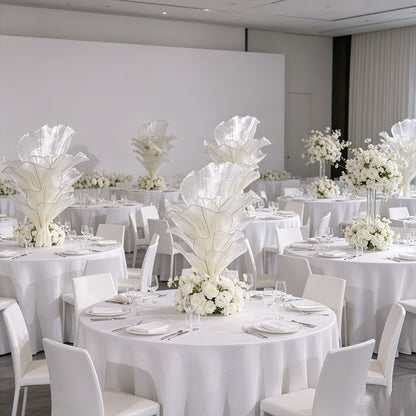 Flowerva Height Fabric Table Flower Wedding Decor(Without Flowers)