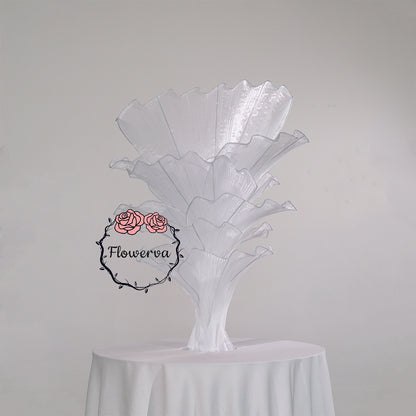 Flowerva Artistic Table Flower Wedding Decor Pure White 100cm