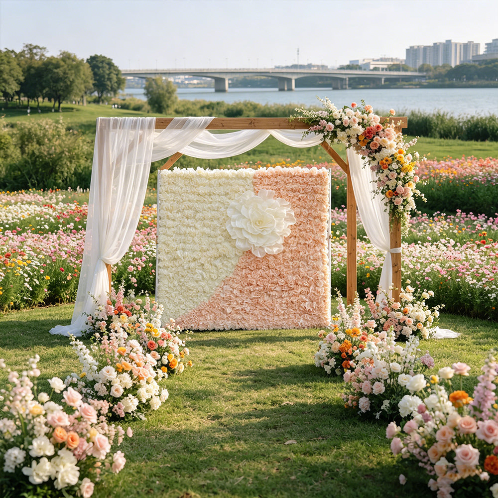 Flowerva Dawn Weave Floral Backdrop