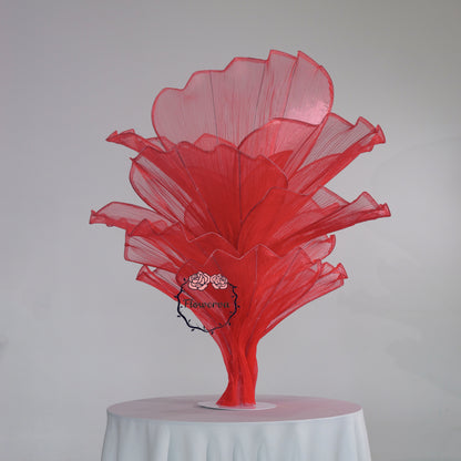 Flowerva Height Fabric Table Flower Wedding Decor(Without Flowers)