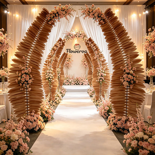 Flowerva Feather Drift Sculpture Wedding Decor