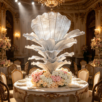 Flowerva "Glacier Flower" Luxury Wedding and Home Art Decoration