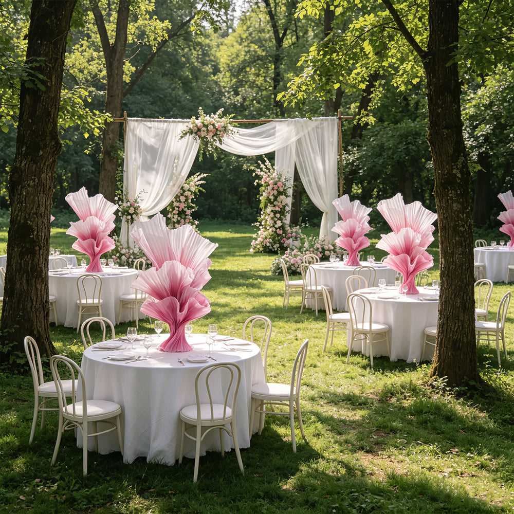 Flowerva "Romantic Light" Table Flower Wedding Decoration/Home Decor