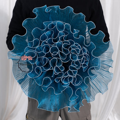 Flowerva – «grand Vase» blanc géant à faire soi-même, fleurs pour toujours, décoration d'arrière-plan pour fête de mariage