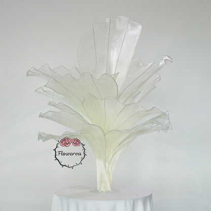 Flowerva Height Fabric Table Flower Wedding Decor(Without Flowers)