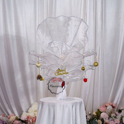 Flowerva Height Fabric Table Flower Christmas Decor (Including Hanging Decor)