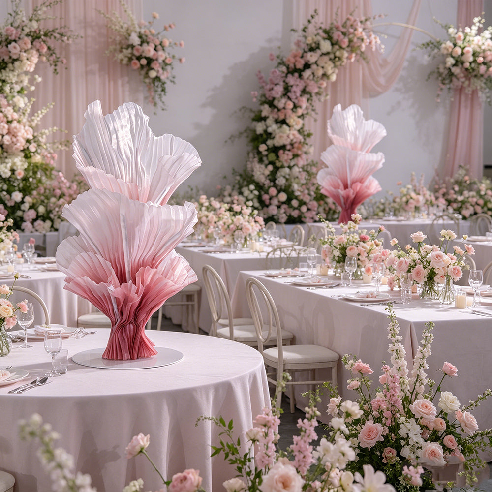 Flowerva "Romantic Light" Table Flower Wedding Decoration/Home Decor