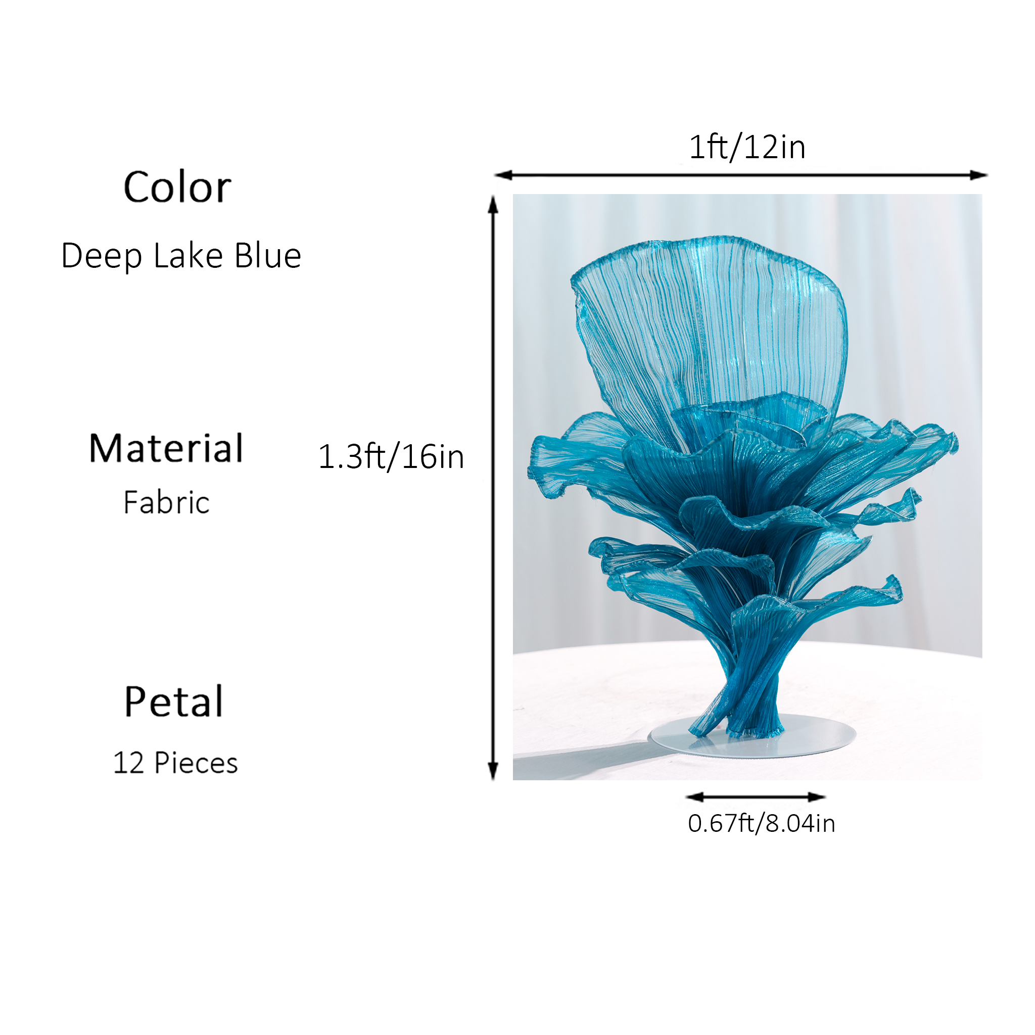 Flowerva Versatile Table Florals for Weddings, Events & Everyday Decor