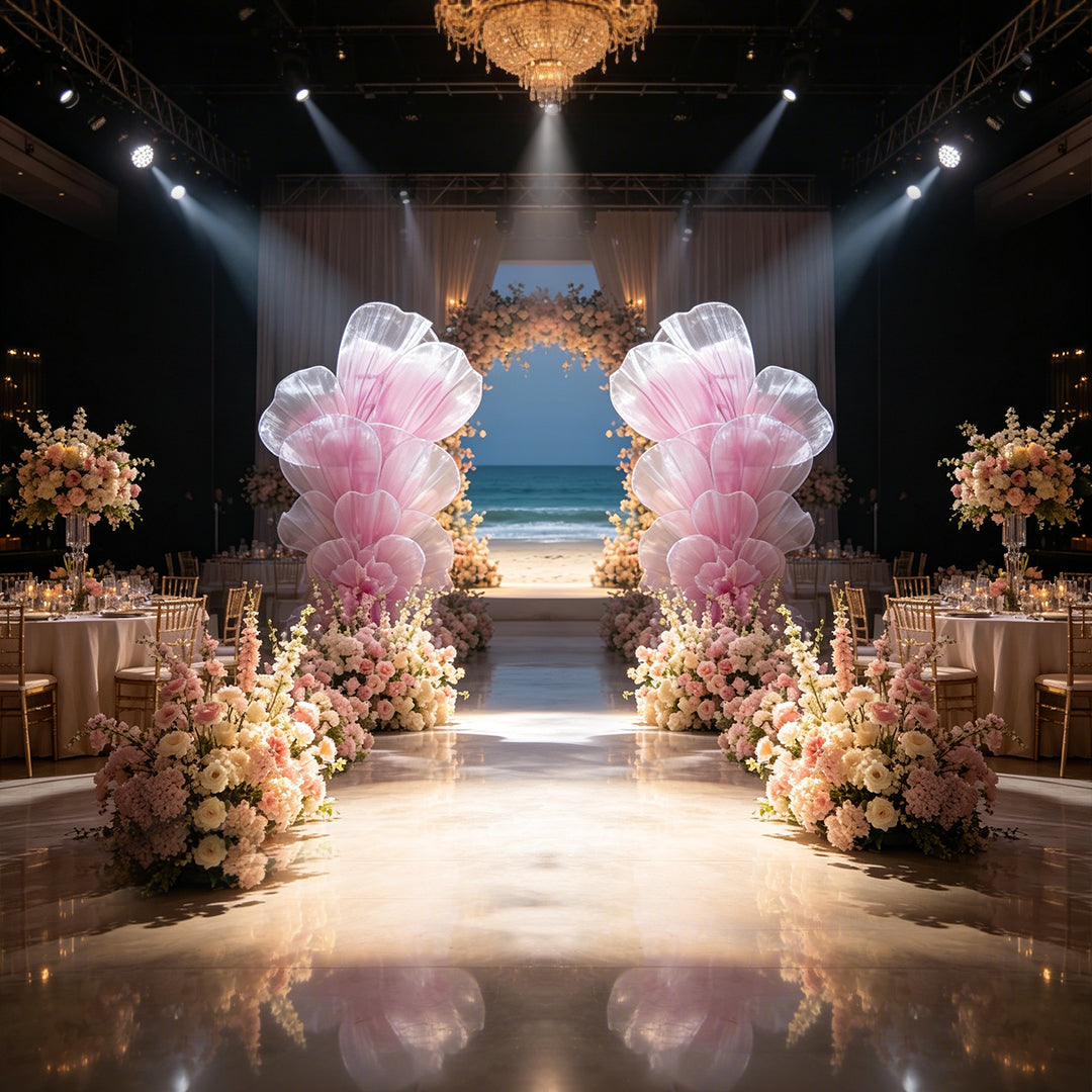 Flowerva Nebula Veil Bloom Wedding Decor