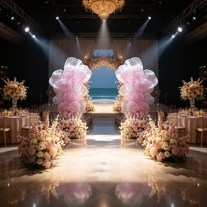 Flowerva Nebula Veil Bloom Wedding Decor