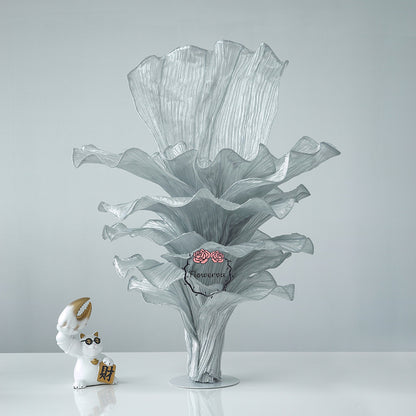 Flowerva "Glacier Flower" Luxury Wedding and Home Art Decoration