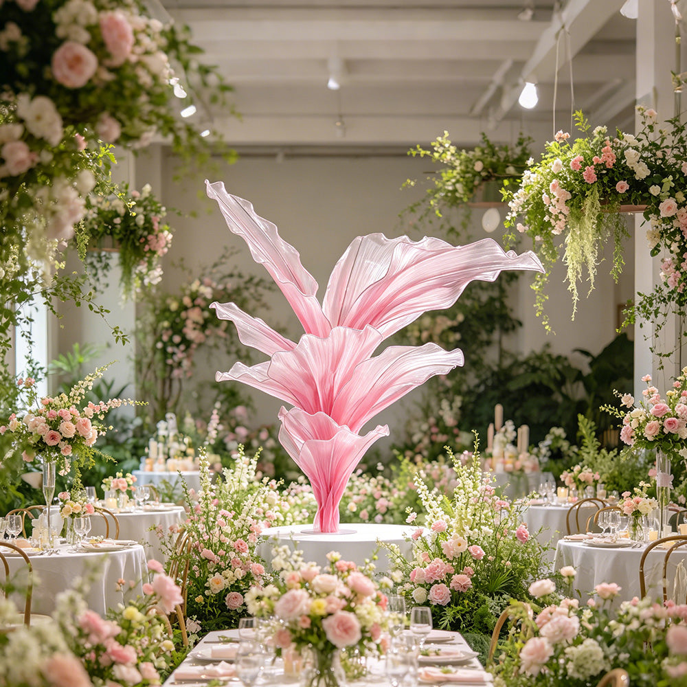 Flowerva Gradient Rose Table Flower Wedding Decoration 3.0 Upgraded Version