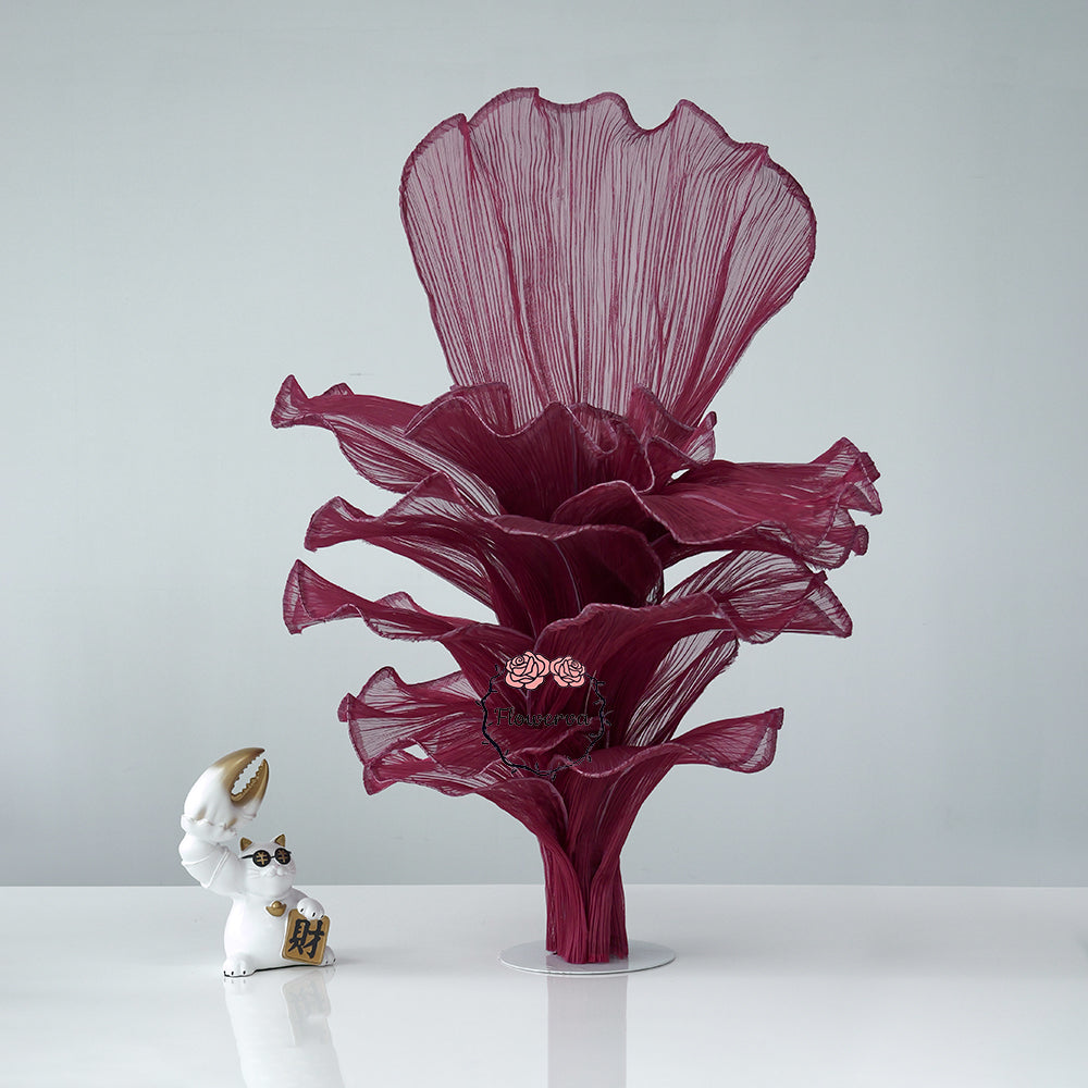 Flowerva Fabric Table Flower Wedding Decor Shopping Mall Decoration