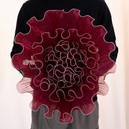 Flowerva – «grand Vase» blanc géant à faire soi-même, fleurs pour toujours, décoration d'arrière-plan pour fête de mariage