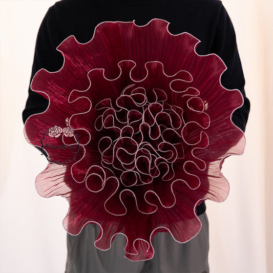 Flowerva – «grand Vase» blanc géant à faire soi-même, fleurs pour toujours, décoration d'arrière-plan pour fête de mariage